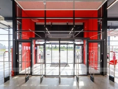 Large White Kids Fashion Store Interior Display