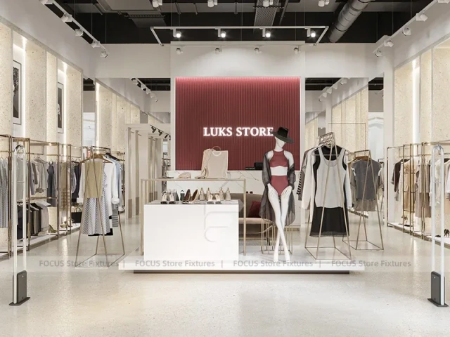 Luks Store Minimal Fashion Boutique Interior