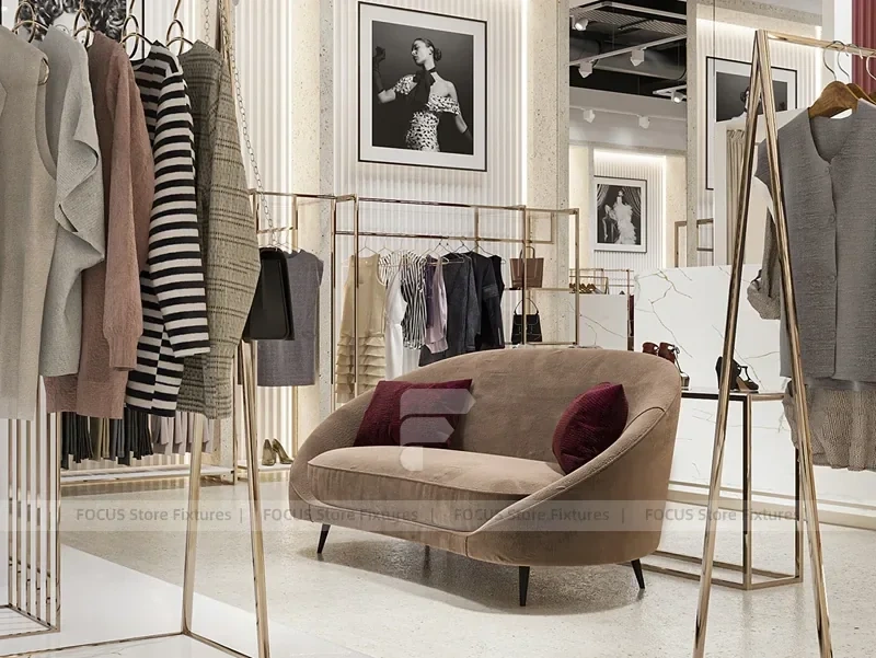 Luks Store Minimal Fashion Boutique Interior