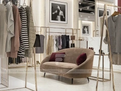 Luks Store Minimal Fashion Boutique Interior