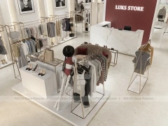 Luks Store Minimal Fashion Boutique Interior