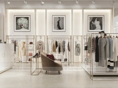 Luks Store Minimal Fashion Boutique Interior
