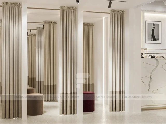 Luks Store Minimal Fashion Boutique Interior