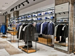 Luxury Menswear Marble Wall Display