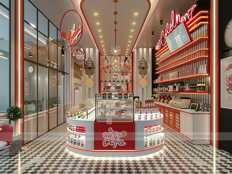 Mint Pink Dessert Beverage Hall