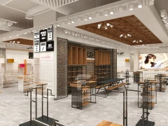 Modern Department Store Apparel Floor Plan Display