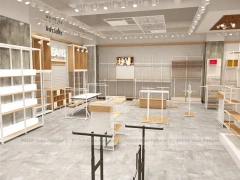 Modern Department Store Apparel Floor Plan Display