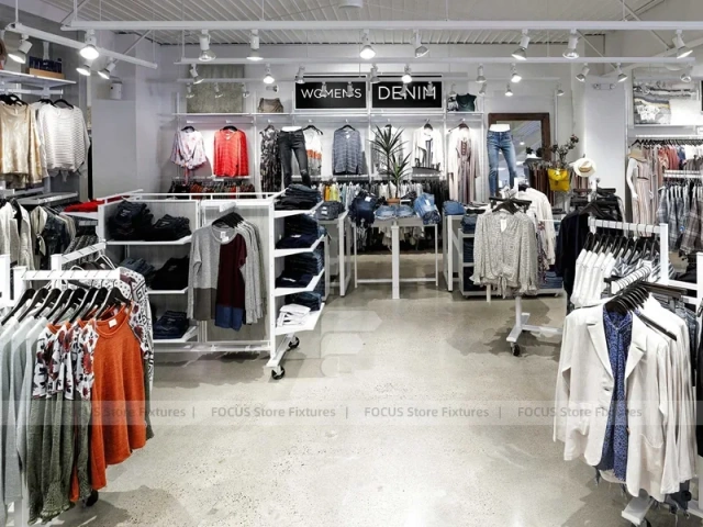 Modern Department Store Apparel Lounge Display