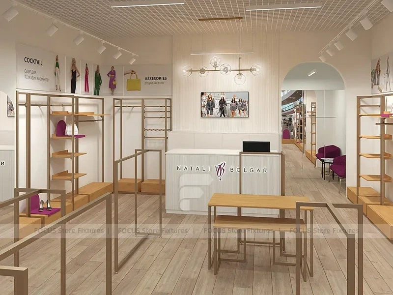 Natali Bolgar Boutique Storefront Display