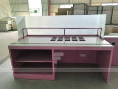 Pink Lightbox Beverage Front Counter