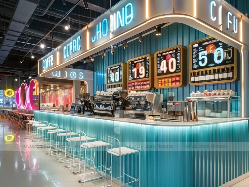 Purple Gold Beverage Island Bar