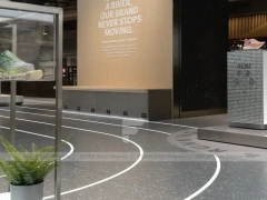 Running Track Sports Store Counter Display
