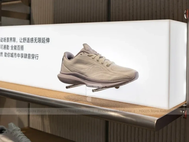 Running Track Sports Store Counter Display