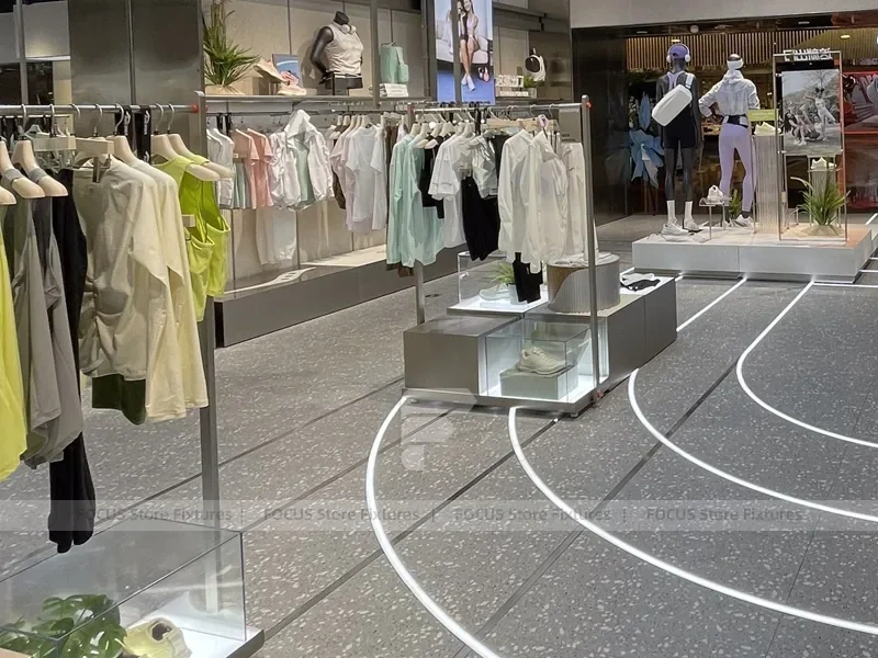 Running Track Sports Store Counter Display