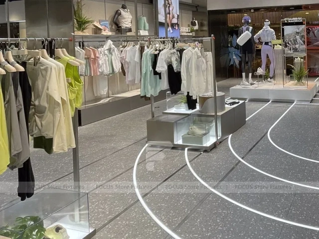 Running Track Sports Store Counter Display