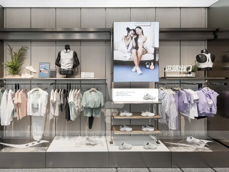 Running Track Sports Store Counter Display