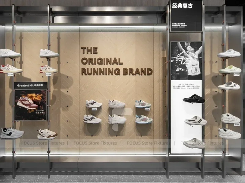 Running Track Sports Store Counter Display