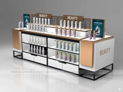 Shu Uemura Black Red Makeup Display Counter