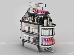 Shu Uemura Black Red Makeup Display Counter