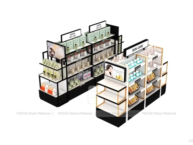 Shu Uemura Black Red Makeup Display Counter