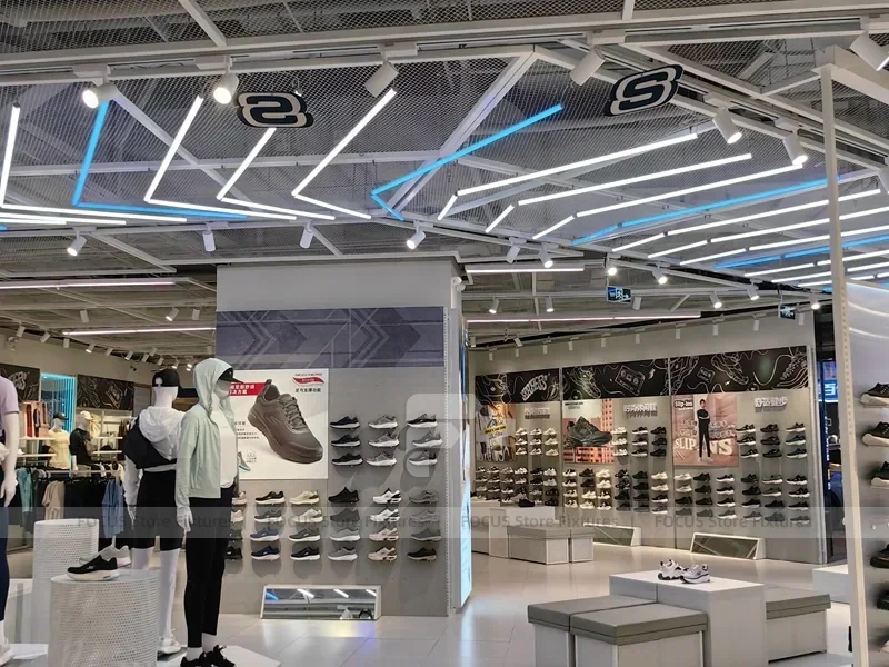 Skechers Apparel Wall Hanging Display