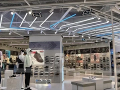 Skechers Apparel Wall Hanging Display