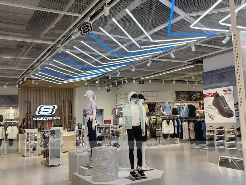Skechers Apparel Wall Hanging Display