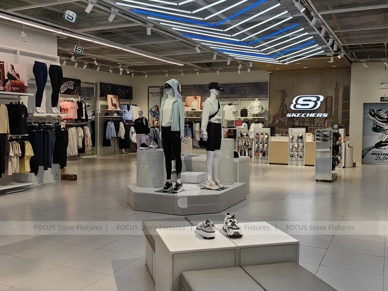 Skechers Apparel Wall Hanging Display