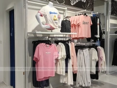 Skechers Apparel Wall Hanging Display