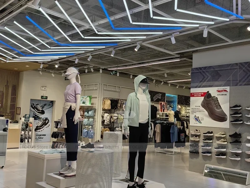 Skechers Apparel Wall and Rack Display