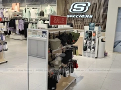 Skechers Apparel Wall and Rack Display