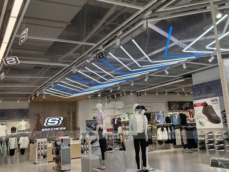 Skechers Bright Sportswear Store Interior Display