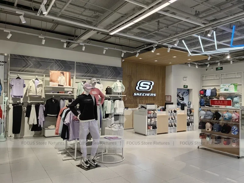 Skechers Bright Sportswear Store Interior Display