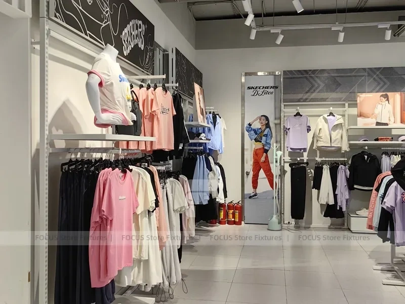 Skechers Bright Sportswear Store Interior Display