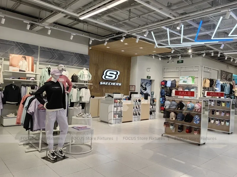Skechers Bright Sportswear Store Interior Display
