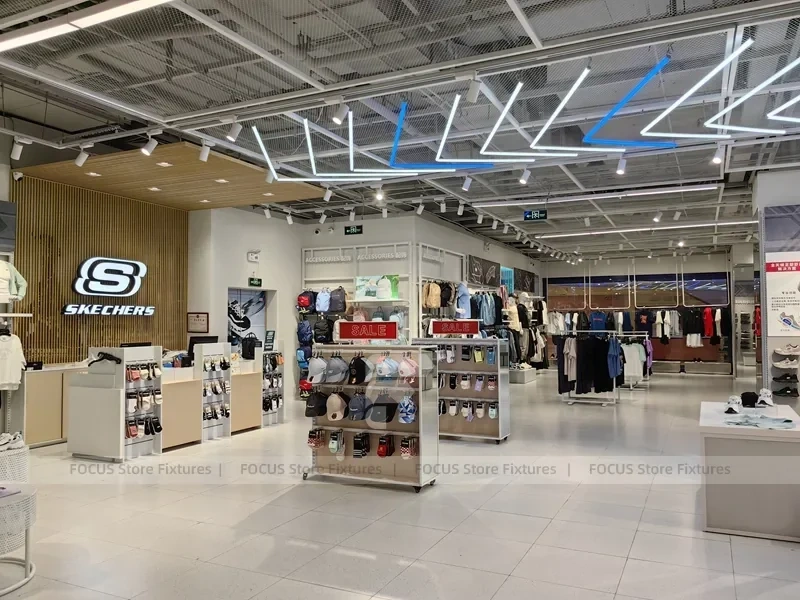 Skechers Bright Sportswear Store Interior Display