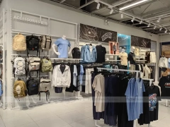 Skechers Sale Gondola and Apparel Display
