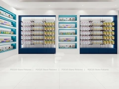 Solar Prime Pharmacy Counter and Gondola Display Layout
