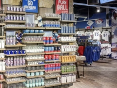 Sports Drink Bottle Wall Rack Display