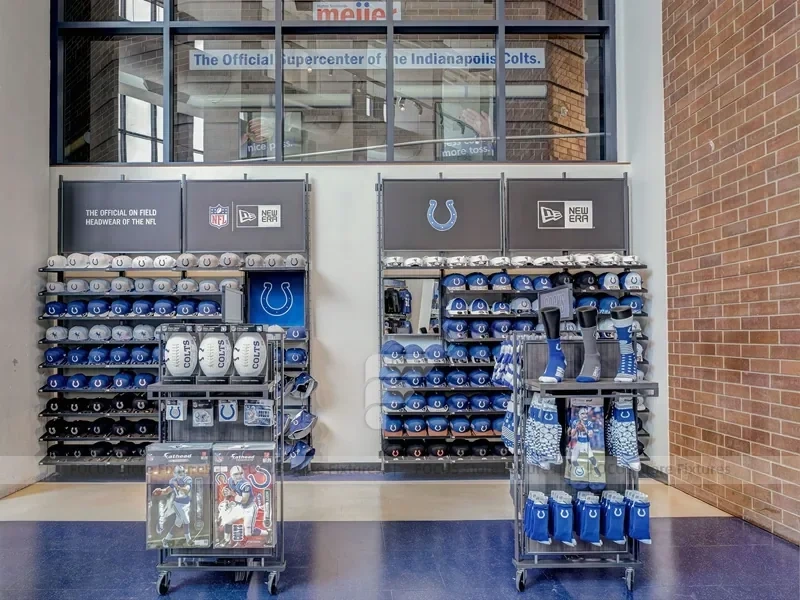 Stadium Merchandise Checkout Counter Display