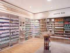 Warm Sport and Health Pharmacy Counter Layout