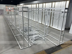 White Boutique Fixture Assembly Layout