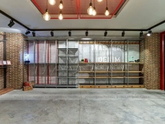 White Brick Apparel Wall Display