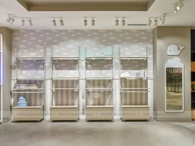 White Cloud Kids Boutique Wall Display