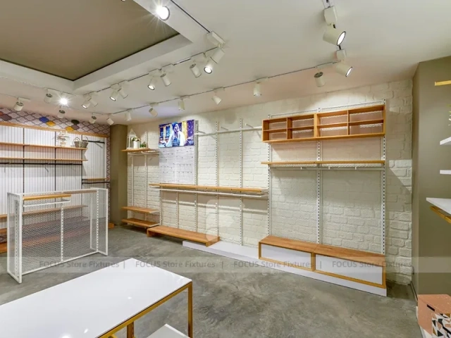 White Cloud Kids Boutique Wall Display