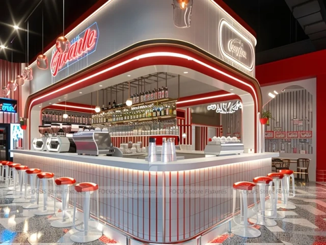 White Grand Dessert Beverage Hall