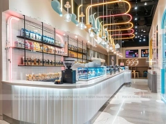 White Hull Beverage Counter Layout