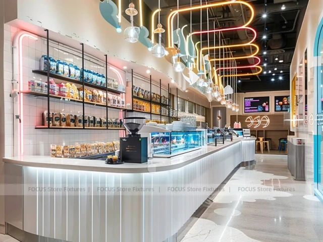 White Hull Beverage Counter Layout