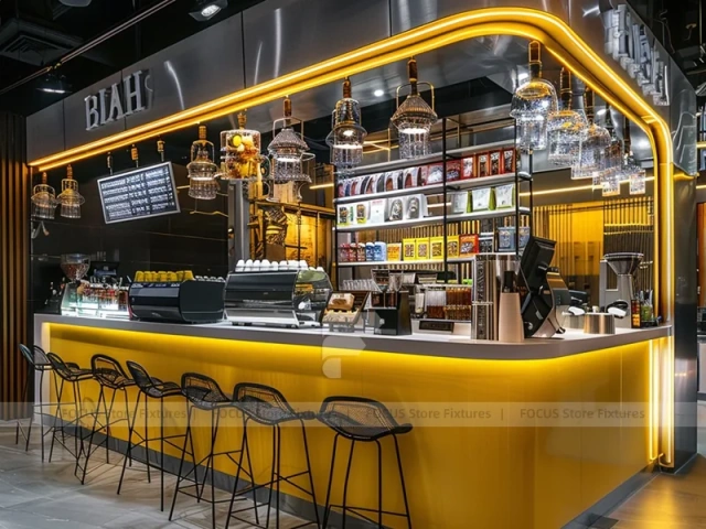 White Hull Beverage Counter Layout