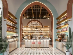 White Hull Beverage Counter Layout